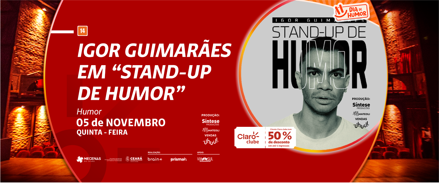 Igor Guimarães Em “Stand-Up De Humor”