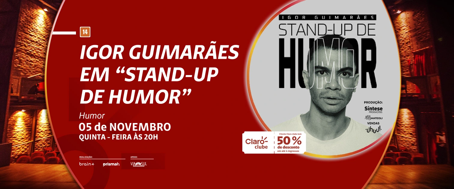 Igor Guimarães Em “Stand-Up De Humor”